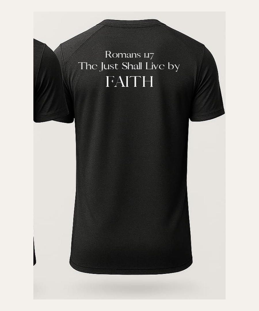 Romans 1:17 tee back